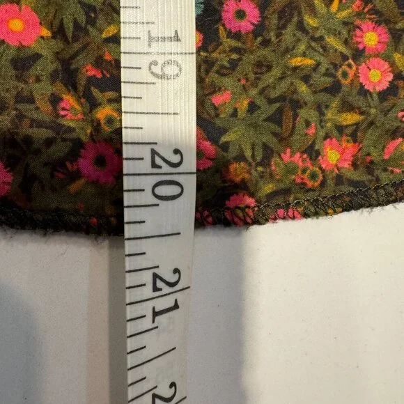 Girls Peek Lightweight Cotton Pink Floral Pullover LS Shirt Size - Picture 7 of 8